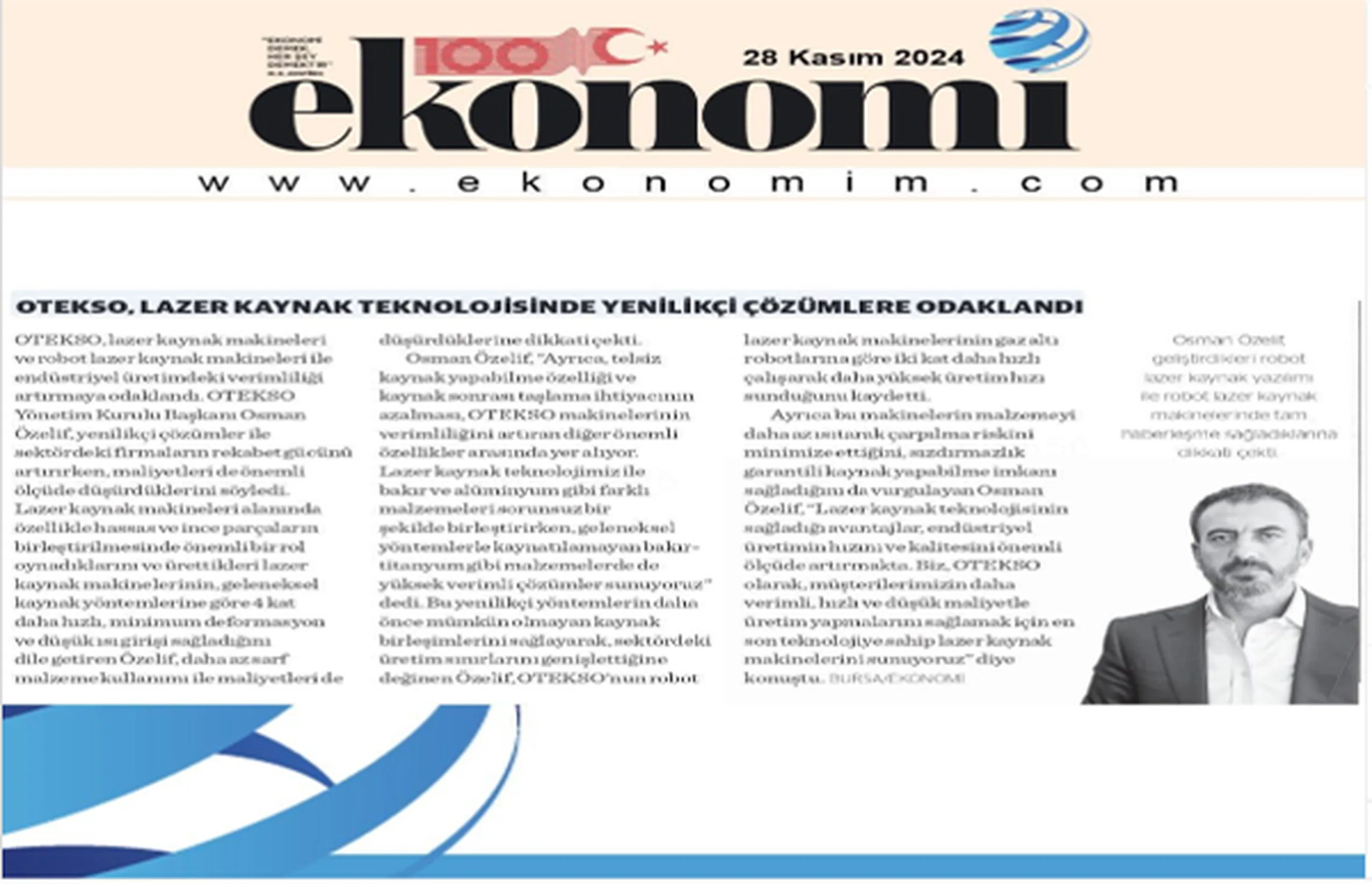 Lazer kaynakta yenilikçi çözümler