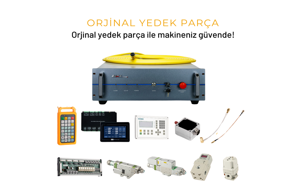 Lazer kaynak makineleri için orijinal yedek parçalar - güvenilirlik ve performans